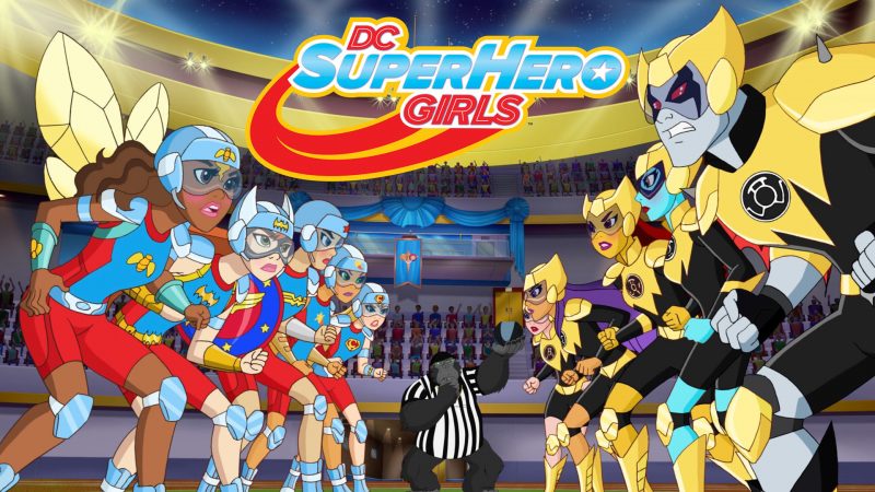 Dc-superhero-girls-juegos-intergalacticos latino mega man